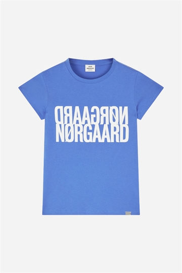 Mads Nørgaard Organic T-shirt - Tuvina - Amparo Blue